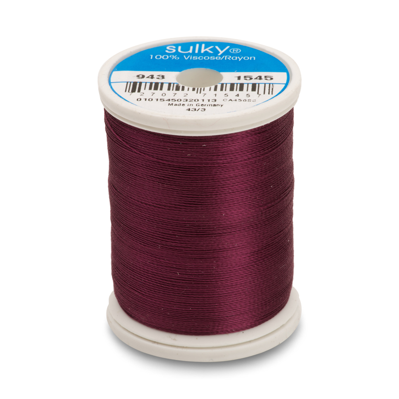 Sulky 40 Wt. Rayon Thread- Purple Accent - 850 yd. Spool