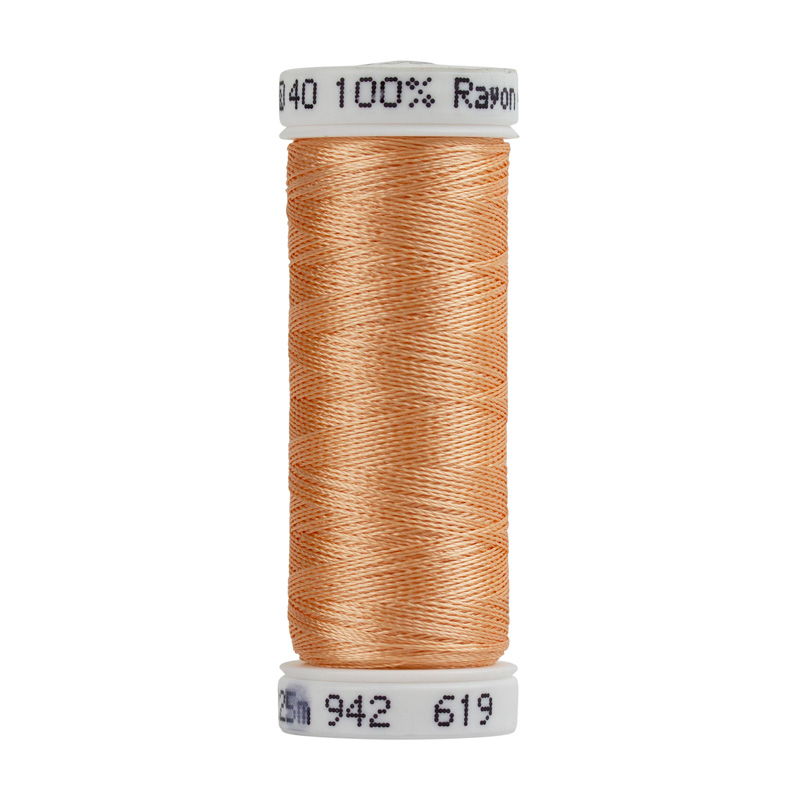 Sulky 40 Wt. Rayon Thread- Dusty Peach - 250 yd. Spool