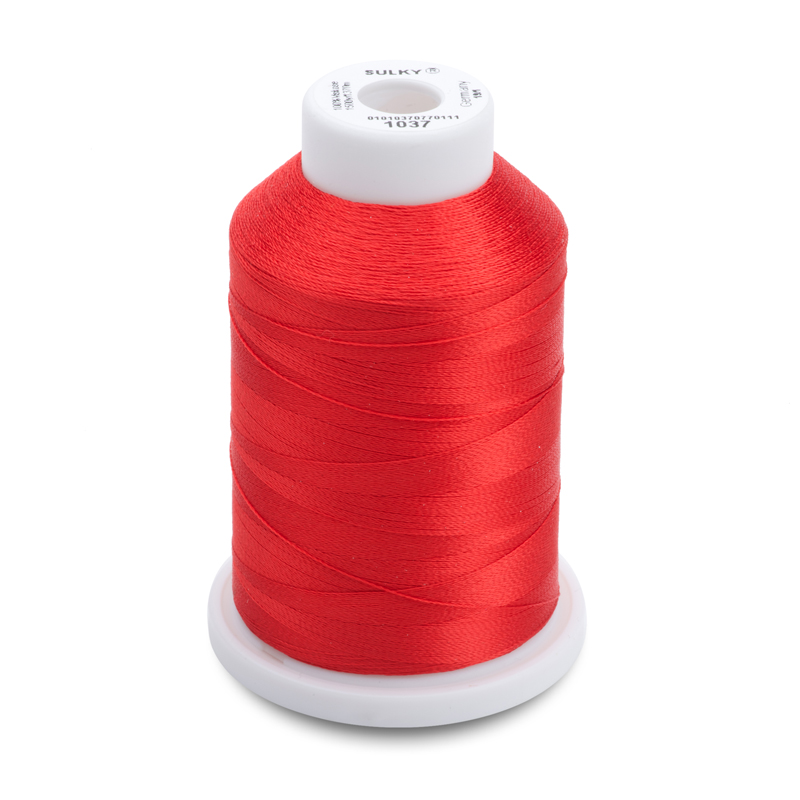Sulky 40 Wt. Rayon Thread- Lt. Red - 1,500 yd. Spool