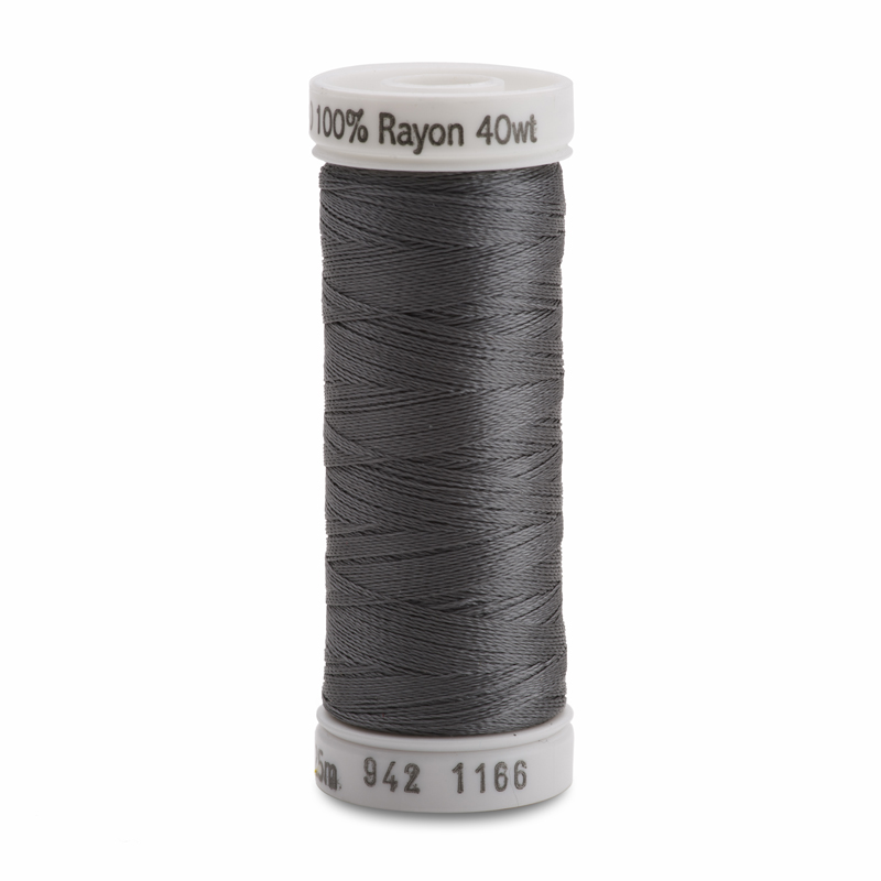 Sulky 40 Wt. Rayon Thread- Med. Steel Gray - 250 yd. Spool