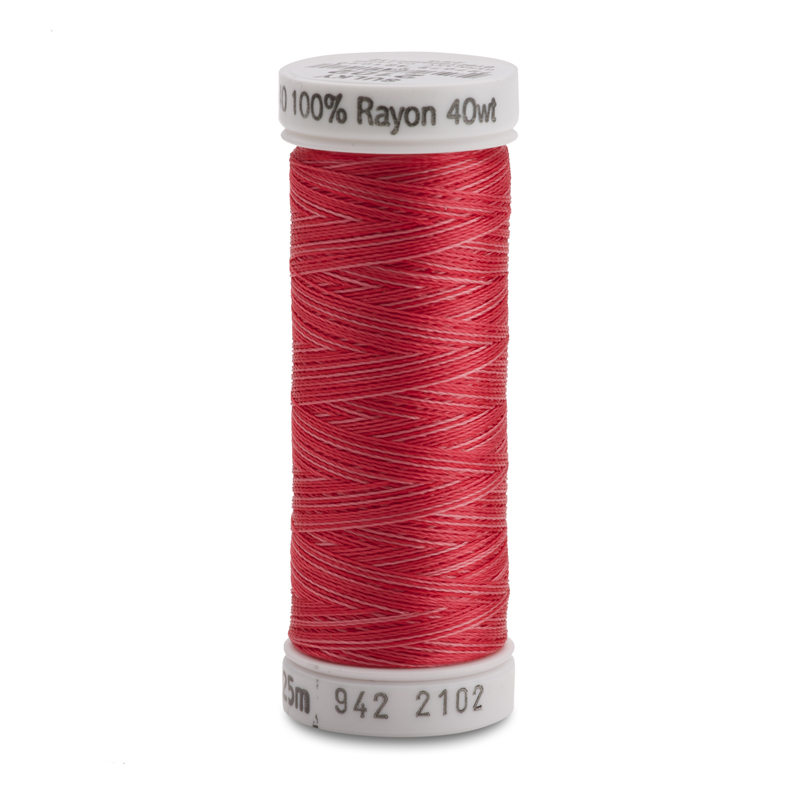 Sulky 40 Wt. Rayon Variegated Thread - Vari-Roses - 250 yd. Spool