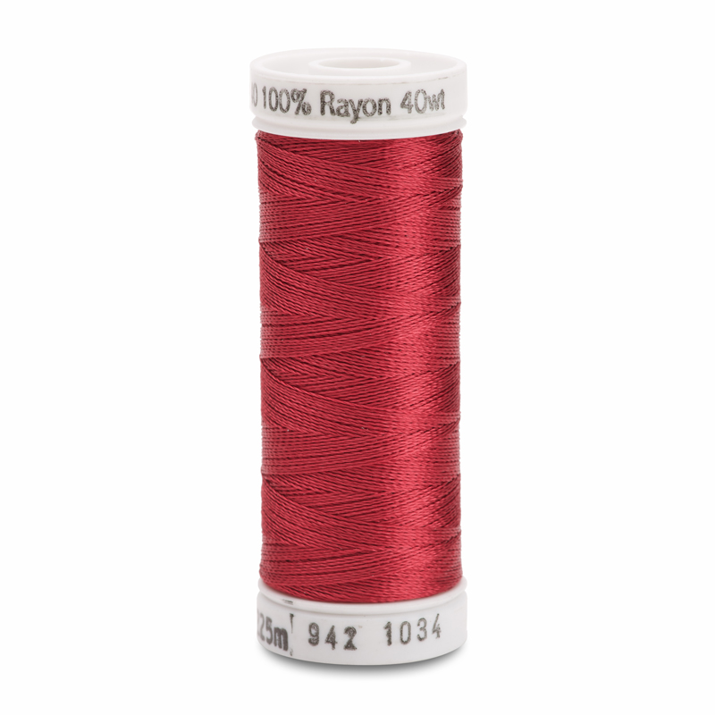 Sulky 40 Wt. Rayon Thread- Burgundy - 250 yd. Spool