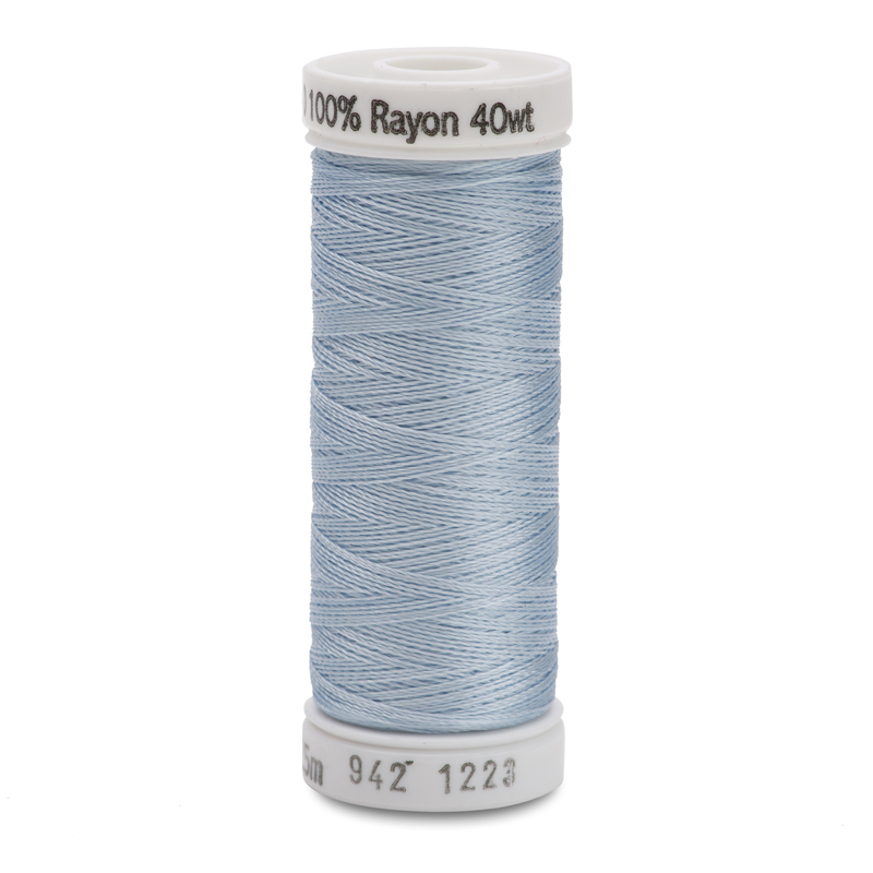 Sulky 40 Wt. Rayon Thread- Baby Blue Tint - 250 yd. Spool