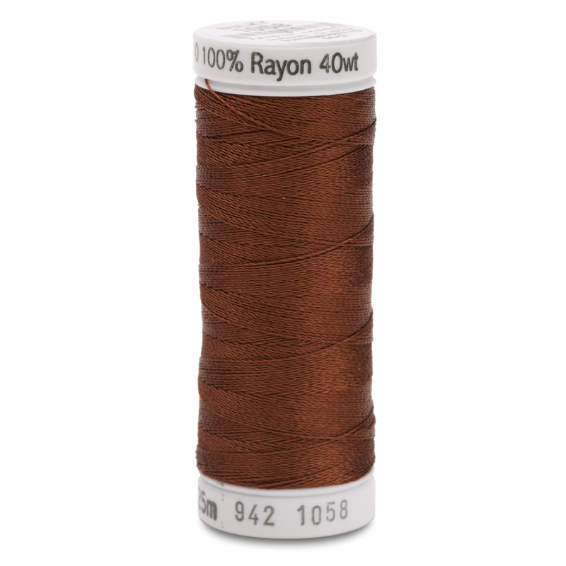 Sulky 40 Wt. Rayon Thread- Tawny Brown - 250 yd. Spool
