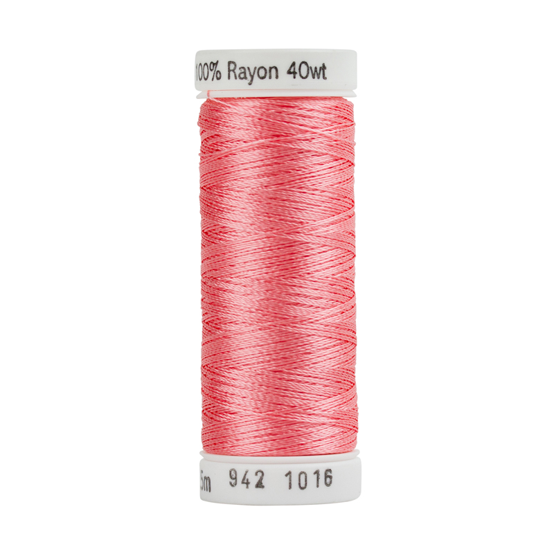 Sulky 40 Wt. Rayon Thread- Pastel Coral - 250 yd. Spool
