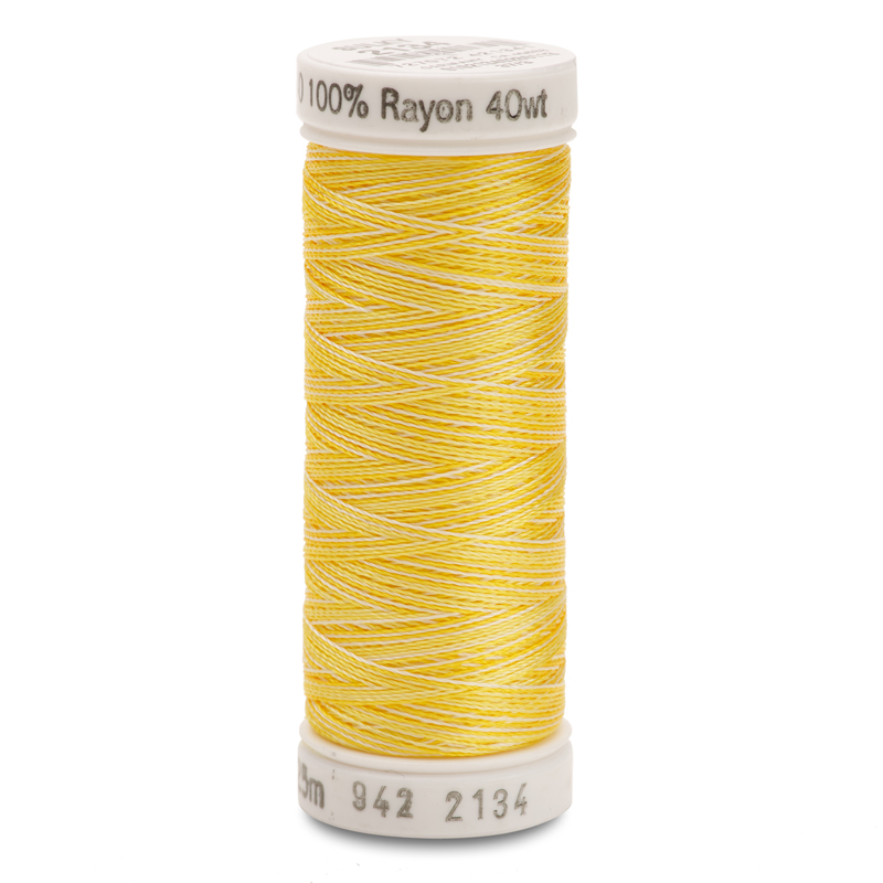 Sulky 40 Wt. Rayon Variegated Thread - Vari-Golden Yellows - 250 yd. Spool