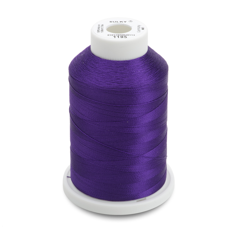 Sulky 40 Wt. Rayon Thread- Dk. Purple - 1,500 yd. Spool