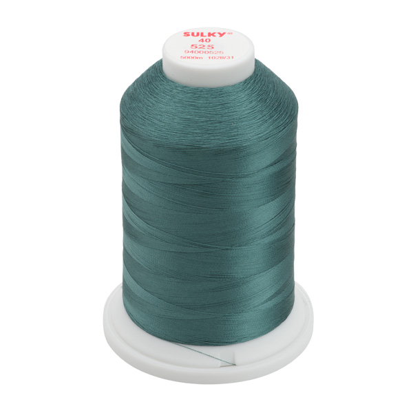Sulky 40 Wt. Rayon Thread- English Green - 5,500 yd. Jumbo Cone