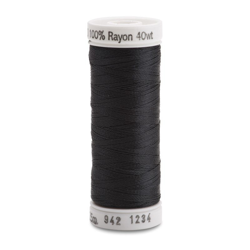 Sulky 40 Wt. Rayon Thread- Almost Black - 250 yd. Spool