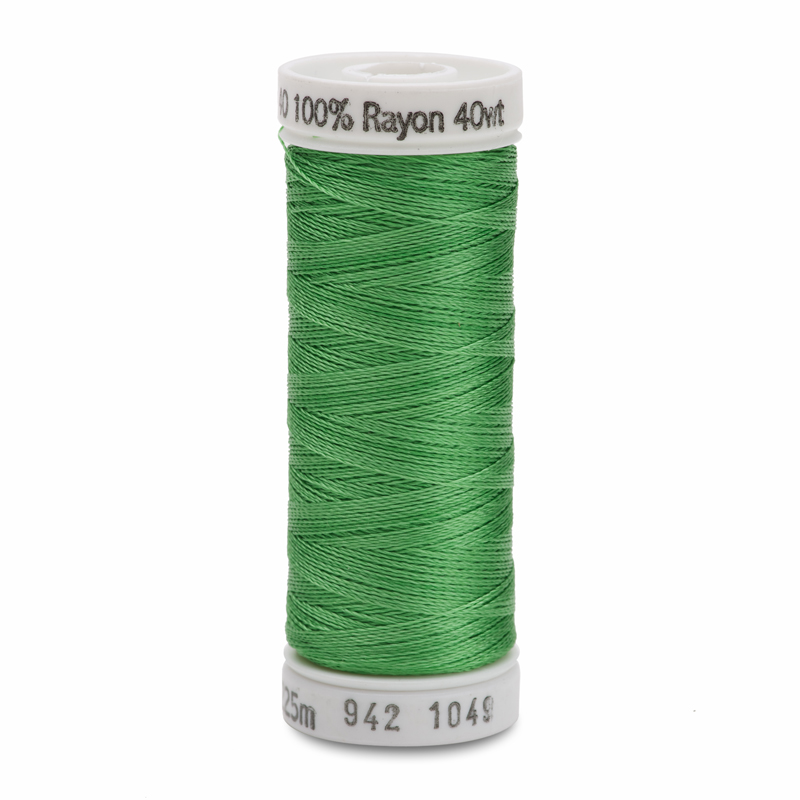 Sulky 40 Wt. Rayon Thread- Grass Green - 250 yd. Spool