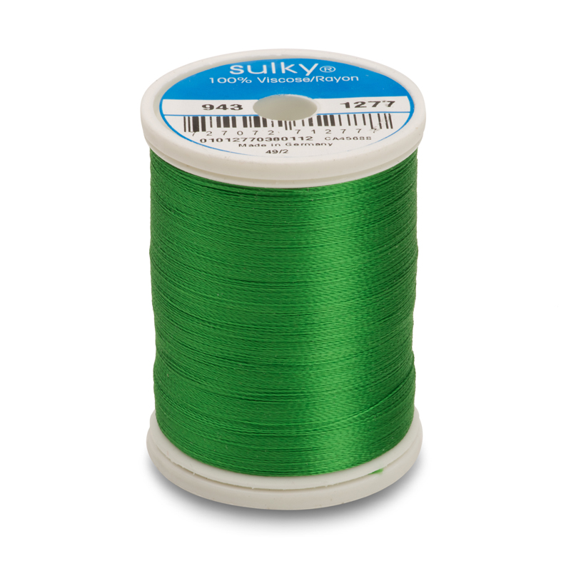 Sulky 40 Wt. Rayon Thread- Ivy Green - 850 yd. Spool
