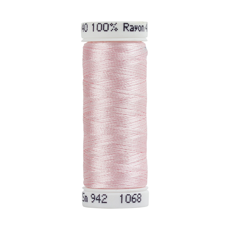 Sulky 40 Wt. Rayon Thread- Pink Tint - 250 yd. Spool