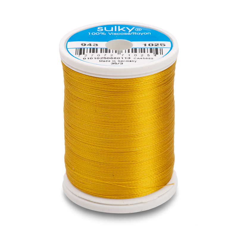 Sulky 40 Wt. Rayon Thread - Mine Gold - 850 yd. Spool