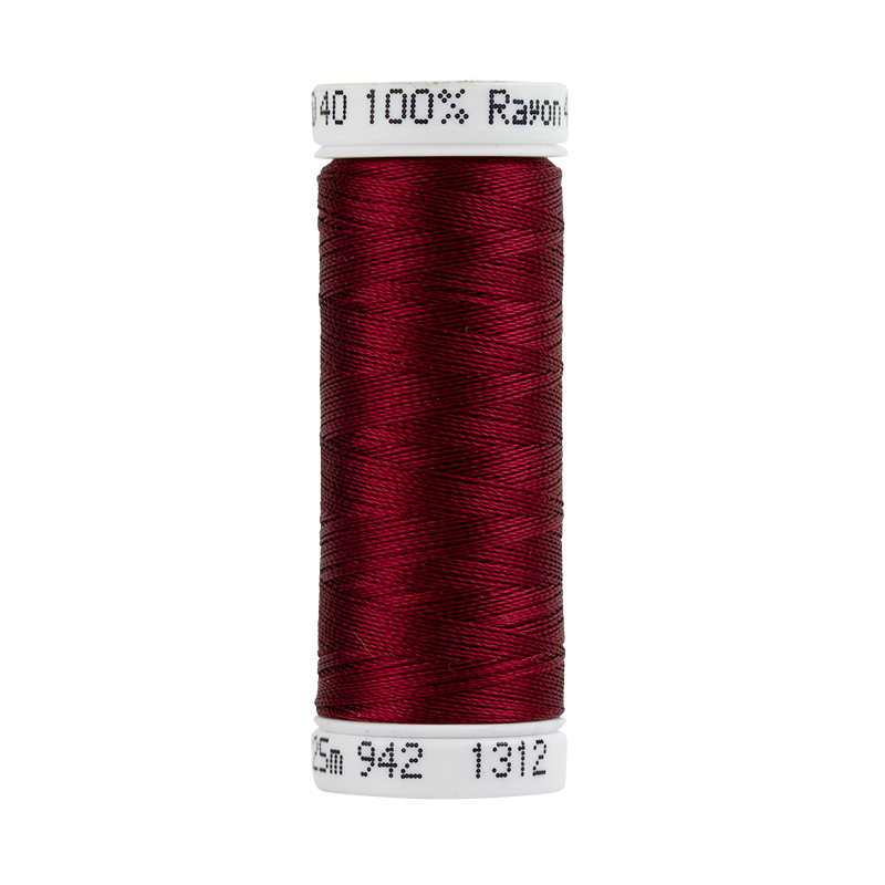 Sulky 40 Wt. Rayon Thread- Wine - 250 yd. Spool