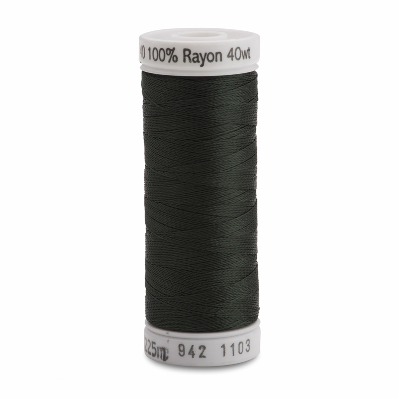 Sulky 40 Wt. Rayon Thread- Dk. Khaki - 250 yd. Spool