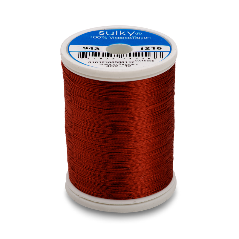Sulky 40 Wt. Rayon Thread- Med. Maple - 850 yd. Spool