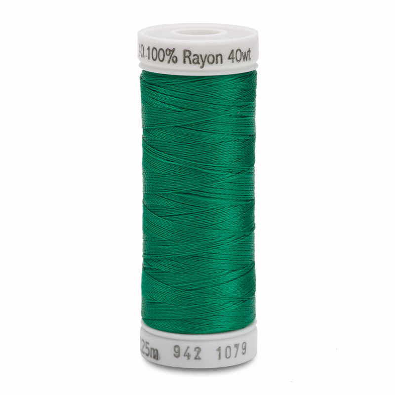 Sulky 40 Wt. Rayon Thread- Emerald Green - 250 yd. Spool