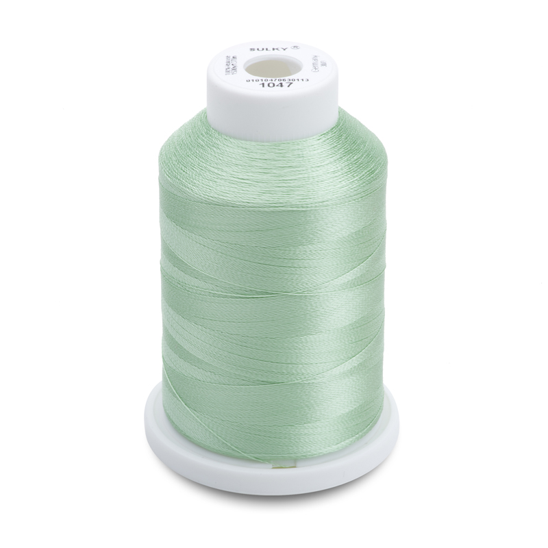 Sulky 40 Wt. Rayon Thread- Mint Green - 1,500 yd. Spool