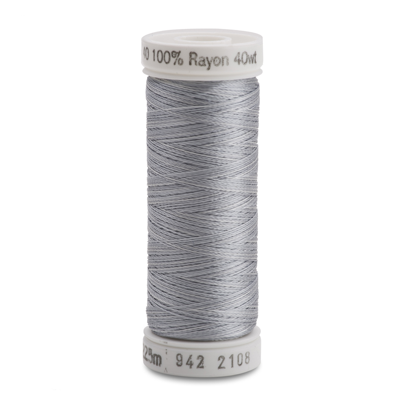 Sulky 40 Wt. Rayon Variegated Thread - Vari-Grays/Silvers - 250 yd. Spool