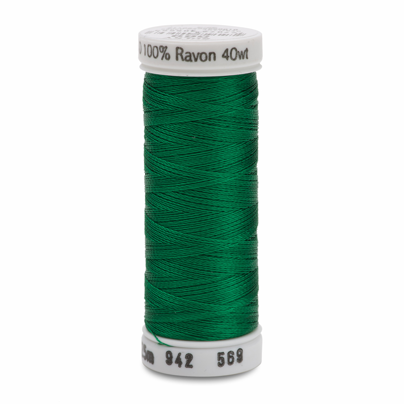 Sulky 40 Wt. Rayon Thread- Garden Green - 250 yd. Spool
