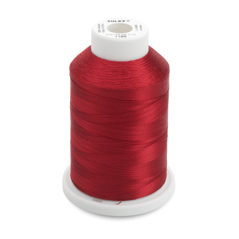Sulky 40 Wt. Rayon Thread- Bayberry Red - 1,500 yd. Spool