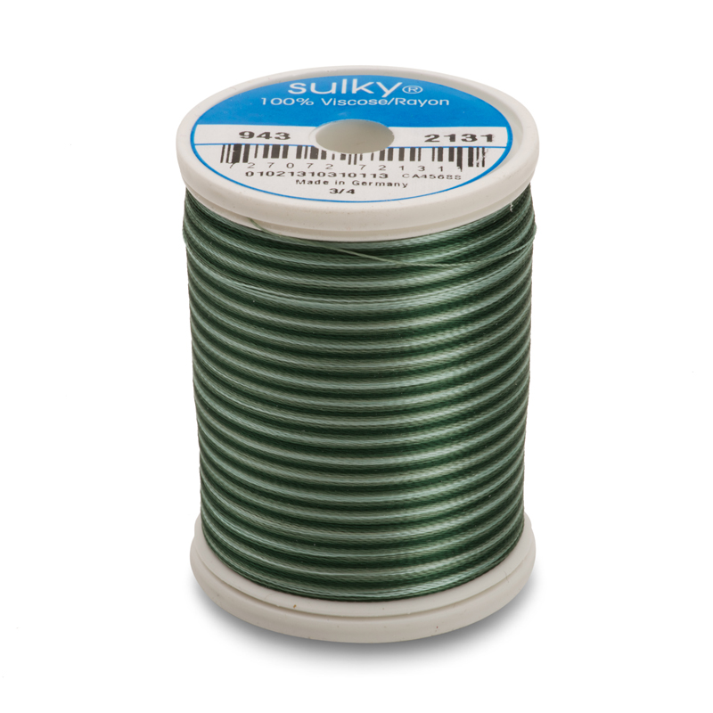 Sulky 40 Wt. Rayon Variegated Thread - Vari-Khakis -850 yd. Spool