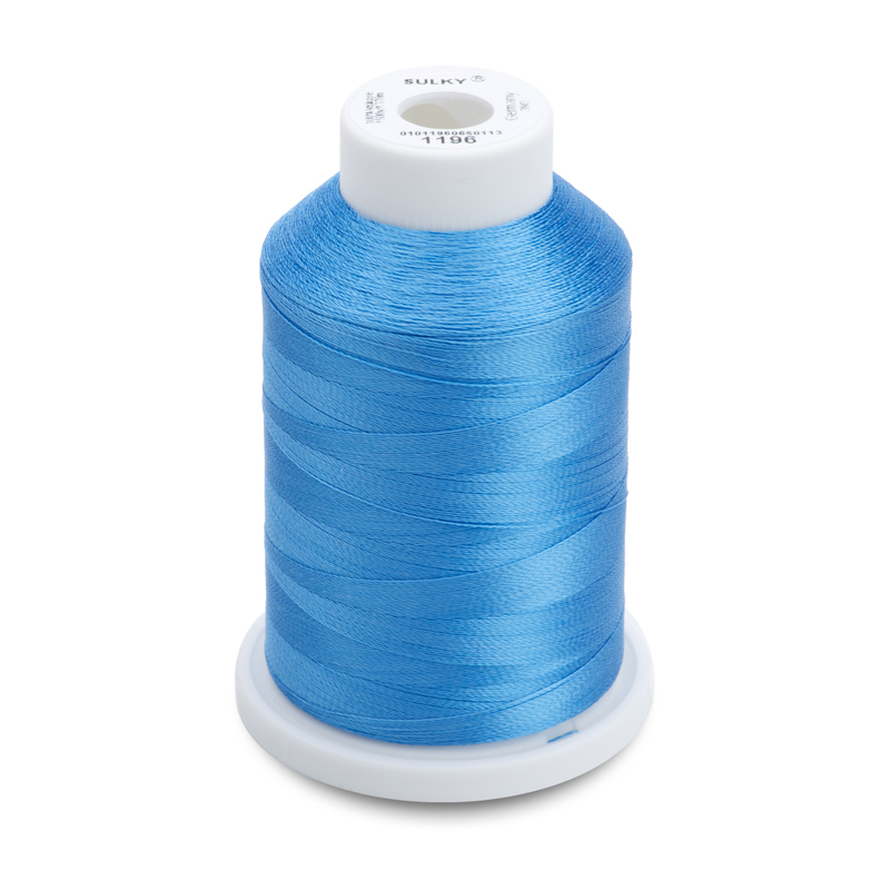 Sulky 40 Wt. Rayon Thread- Blue - 1,500 yd. Spool