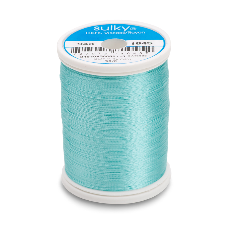 Sulky 40 Wt. Rayon Thread- Lt. Teal - 850 yd. Spool