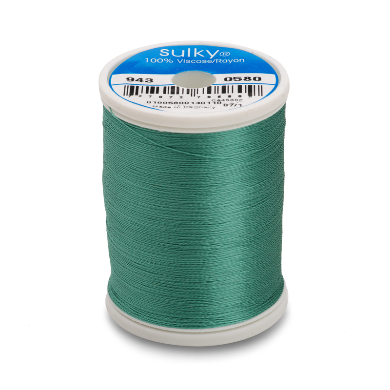 Sulky 40 Wt. Rayon Thread - Mint Julep - 850 yd. Spool