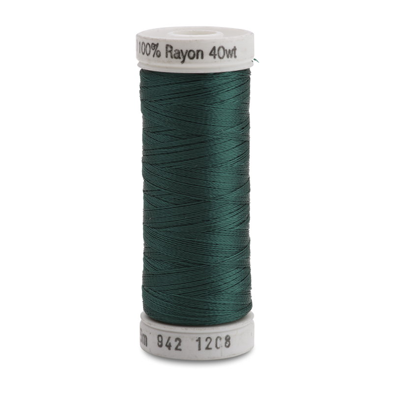 Sulky 40 Wt. Rayon Thread- Mallard Green - 250 yd. Spool