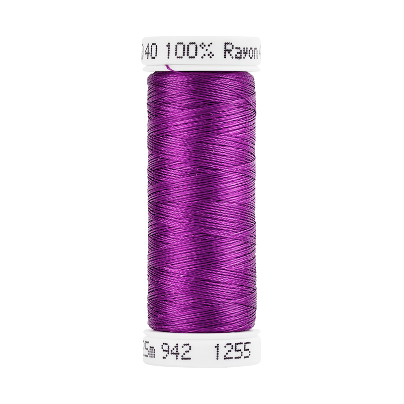 Sulky 40 Wt. Rayon Thread- Deep Orchid - 250 yd. Spool