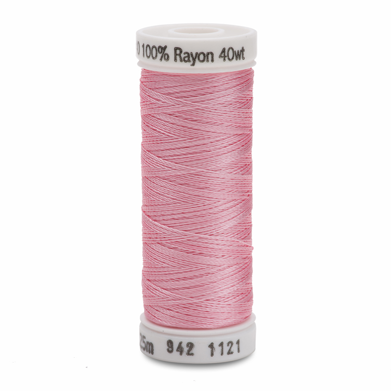 Sulky 40 Wt. Rayon Thread- Pink - 250 yd. Spool