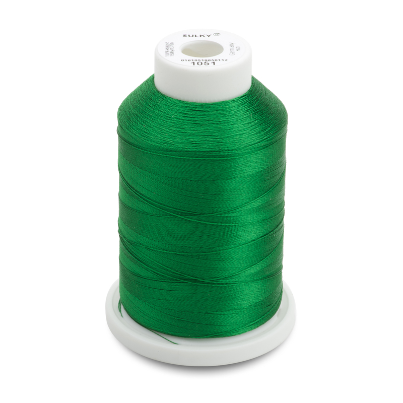Sulky 40 Wt. Rayon Thread- Christmas Green - 1,500 yd. Spool