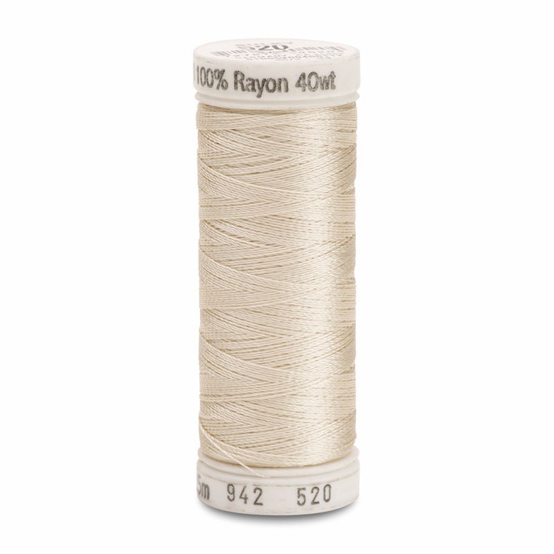 Sulky 40 Wt. Rayon Thread- Bone -250 yd. Spool