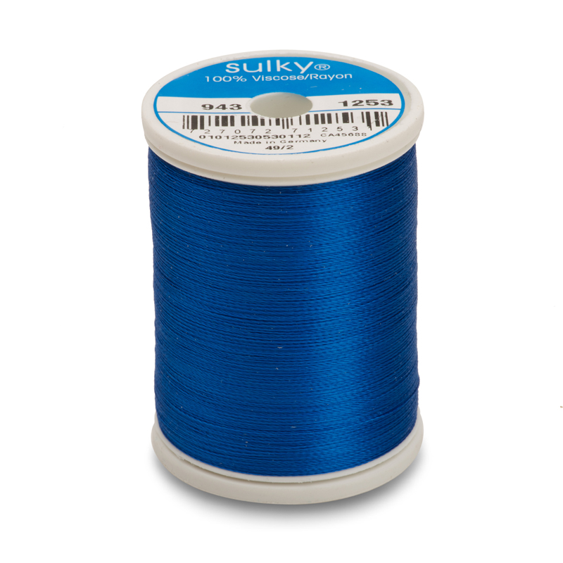 Sulky 40 Wt. Rayon Thread- Dk. Sapphire- 850 yd. Spool