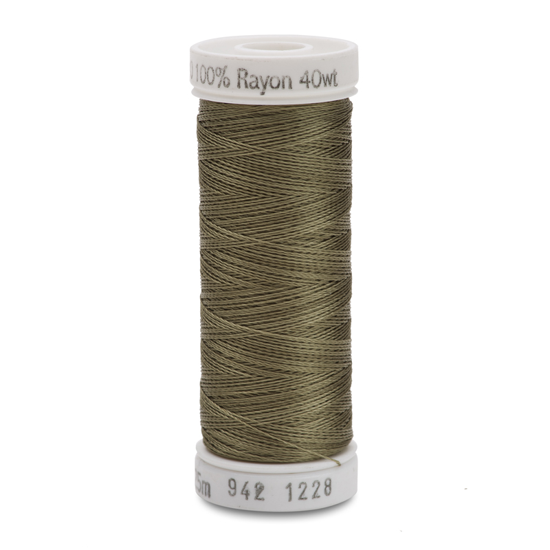 Sulky 40 Wt. Rayon Thread- Drab Green - 250 yd. Spool