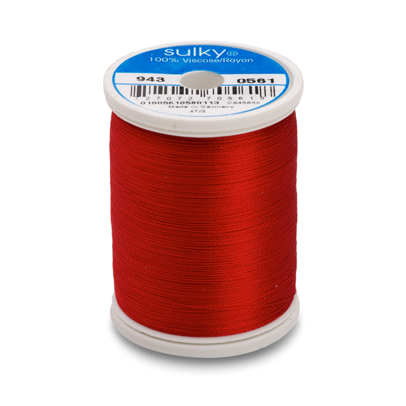 Sulky 40 Wt. Rayon Thread - Lipstick - 850 yd. Spool