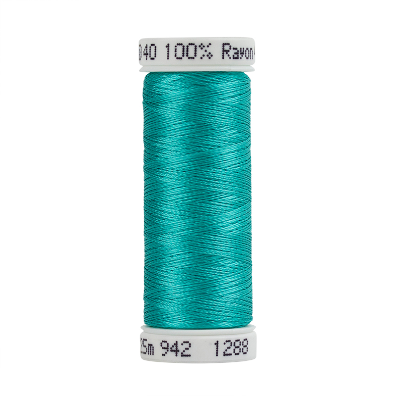 Sulky 40 Wt. Rayon Thread- Aqua - 250 yd. Spool