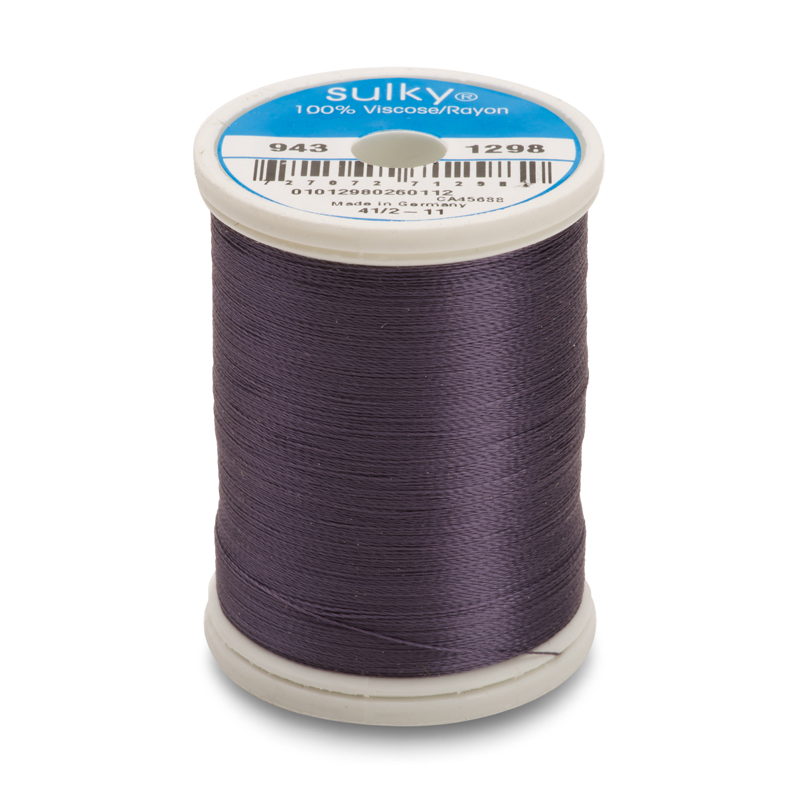 Sulky 40 Wt. Rayon Thread- Dk. Plum - 850 yd. Spool