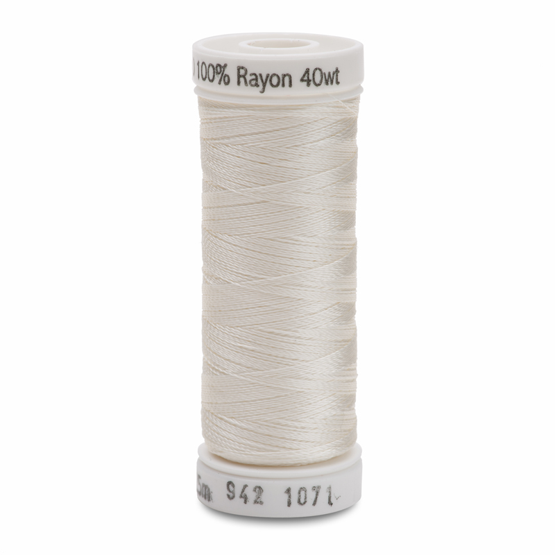 Sulky 40 Wt. Rayon Thread- Off White - 250 yd. Spool