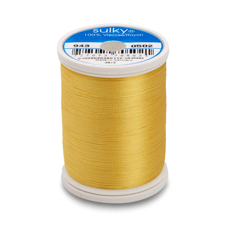 Sulky 40 Wt. Rayon Thread - Cornsilk - 850 yd. Spool