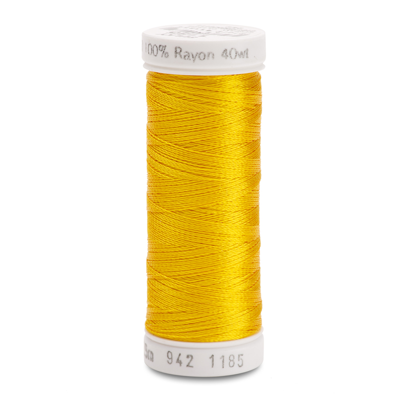 Sulky 40 Wt. Rayon Thread- Golden Yellow - 250 yd. Spool