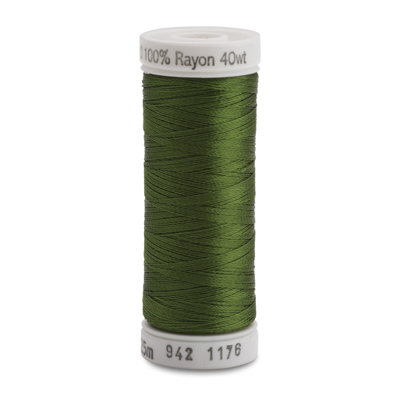 Sulky 40 Wt. Rayon Thread- Med. Dk. Avocado - 250 yd. Spool