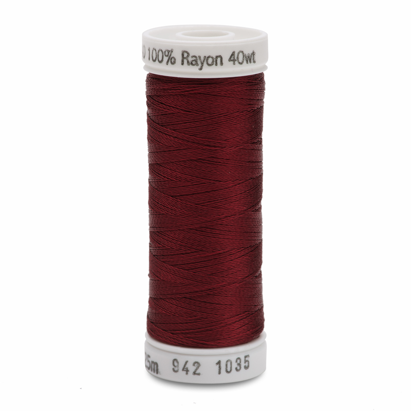 Sulky 40 Wt. Rayon Thread- Dk. Burgundy - 250 yd. Spool