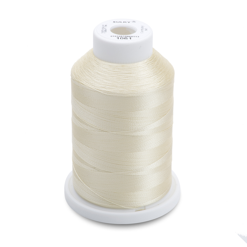 Sulky 40 Wt. Rayon Thread- Pale Yellow - 1,500 yd. Spool