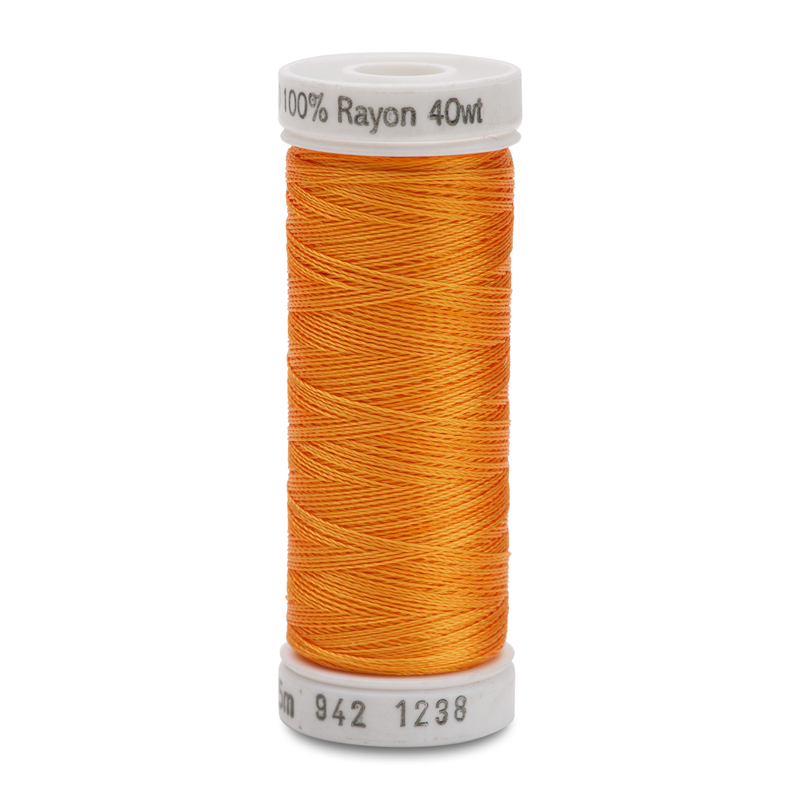 Sulky 40 Wt. Rayon Thread- Orange Sunrise - 250 yd. Spool