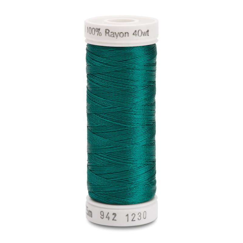 Sulky 40 Wt. Rayon Thread- Dk. Teal - 250 yd. Spool