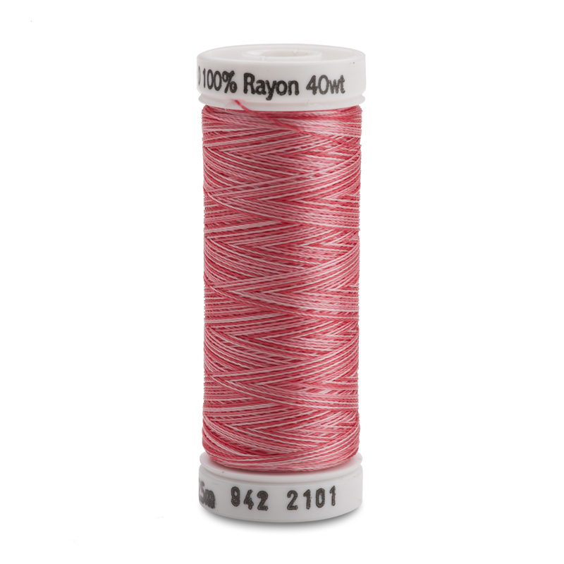 Sulky 40 Wt. Rayon Variegated Thread - Vari-Pinks - 250 yd. Spool