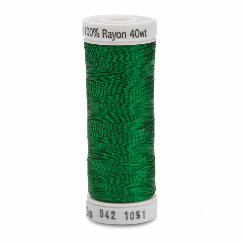 Sulky 40 Wt. Rayon Thread- Christmas Green - 250 yd. Spool