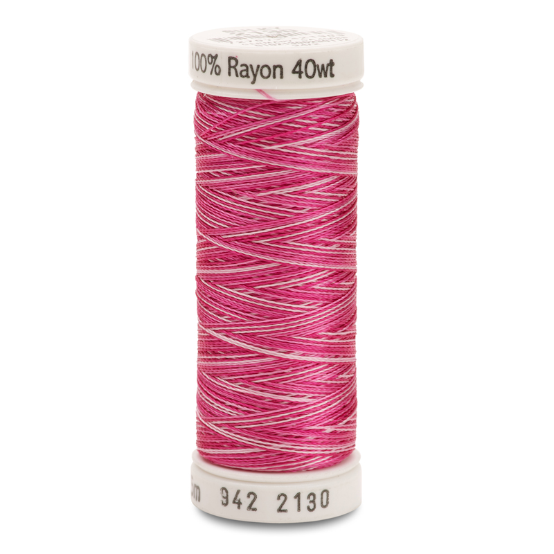 Sulky 40 Wt. Rayon Variegated Thread - Vari-Fuchsias - 250 yd. Spool